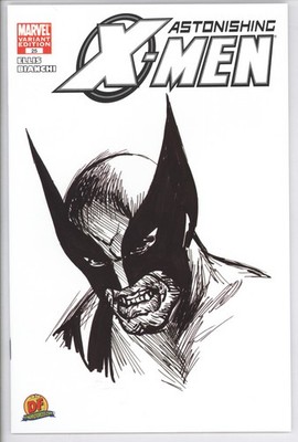 Astonishing X-Men #25 Alex Ross Sketch Variant - Dynamic Forces 2008 NM/MT 9.8