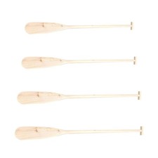 Wooden Canoe Paddle Handheld Wood Oar Dragon Boat Paddle