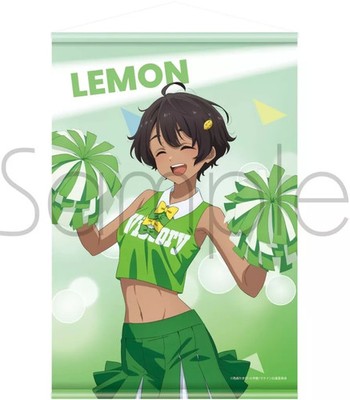 Zu viele verlierende Heldinnen B2 Wandteppich gegrillt Salz Zitrone Anime Ill...