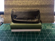 Peterson: CLASSIC 1 PIPE LEATHER COMBO POUCH Never Used