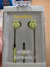 New heyday  Wired Earbuds Gummy Bear Built-In Mic 3.5mm Connection A6