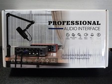 2i2 USB Audio Interface Podcast Recording 24-bit 192kHz USB-C Plug and Play