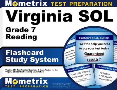 Virginia SOL Grade 7 Reading Flashcard Study System