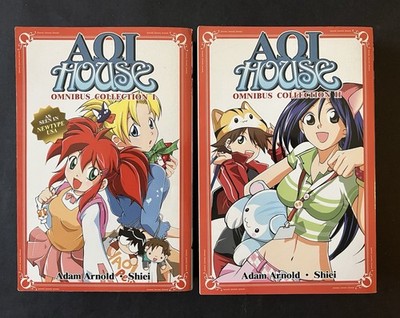 AOI House Omnibus Collection 1 & 2 Manga Graphic Novel Book  Adam Arnold & Shiei