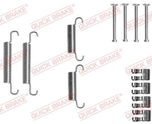 QUICK BRAKE Accessory Kit, parking brake shoes FORD,IVECO,RENAULT TRUCKS 105-0839 - Image 3