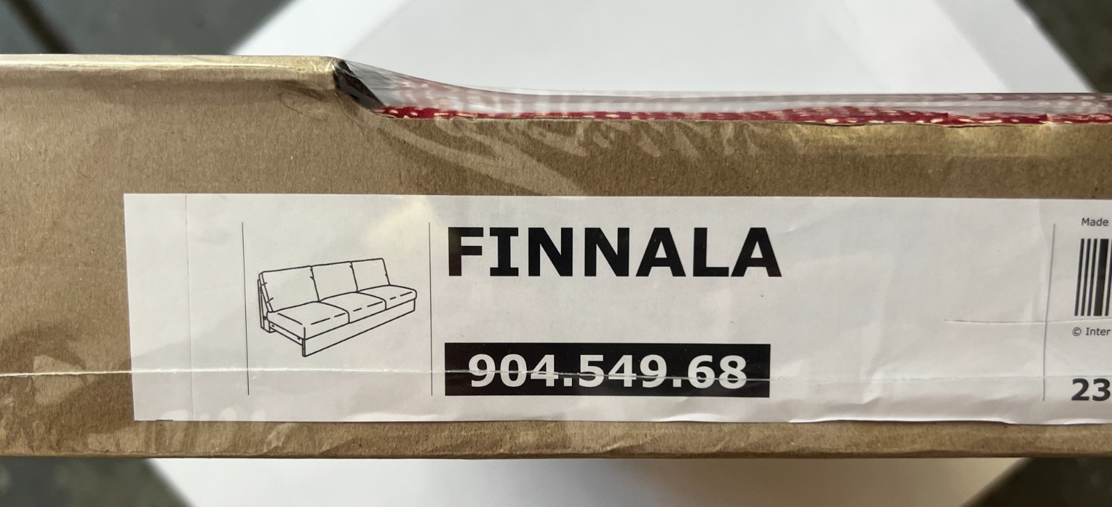Ikea FINNALA ONLY Cover 3-Seat Sofa section Dalstorp multicolor 904.549.68 - NEW
