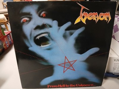 Venom From Hell To The Unknown - double LP - Imported - EC!!!