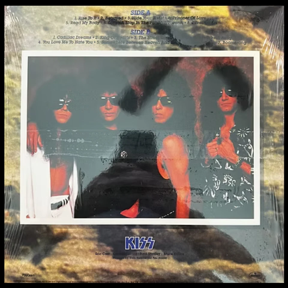 KISS - Hot in the Shade Silver Coloured Vinyl Rare 2024 Import New & Sealed - Image 2 of 2