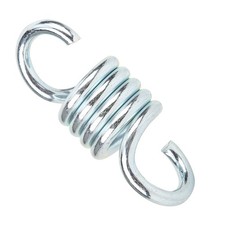 Silver Heavy Duty Spring Suspension Hooks Metal Hammock Hook Hanging Chai