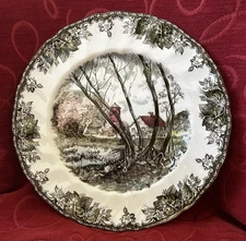 Johnson Brothers "The Friendly Village" 10 1/2” Dinner Plate-Willow by The Brook