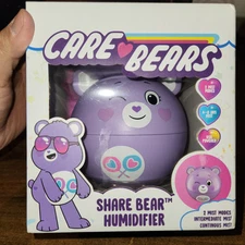 NEW Care Bears Share Bear Humidifier, 2 Mist Modes, USB Powered 4 - 8 hours mist