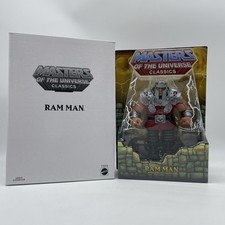 New W Box 2012 MOTUC Masters of the Universe Classics Ram-Man Figure Y3204 Rare