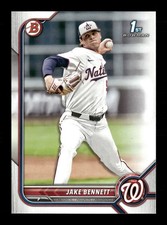 2022 Bowman Draft #BD-141 Jake Bennett Washington Nationals