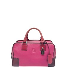Loewe Amazona 29 Magenta Red Burgundy Calfski...