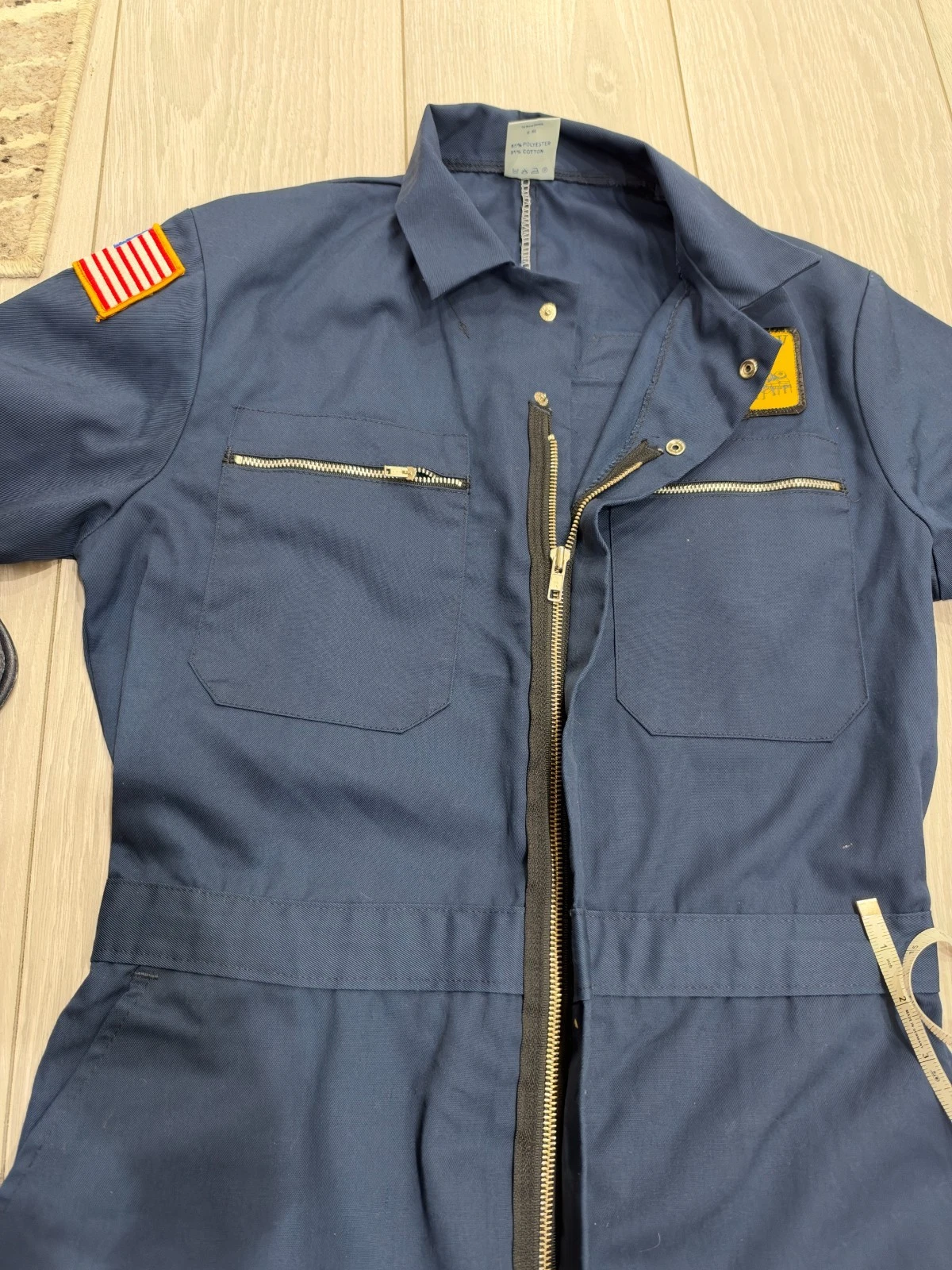 Vintage Western Oceanic Pacesetter IV Oil Rig Coveralls UK Made 38" - product detail image 3