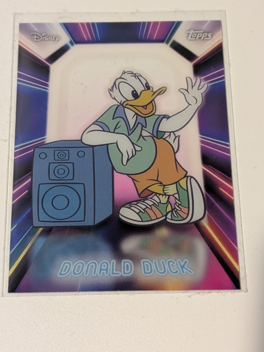 Topps Disney Neon Illuminated Neon Lights Donald Duck NPL-7 | eBay