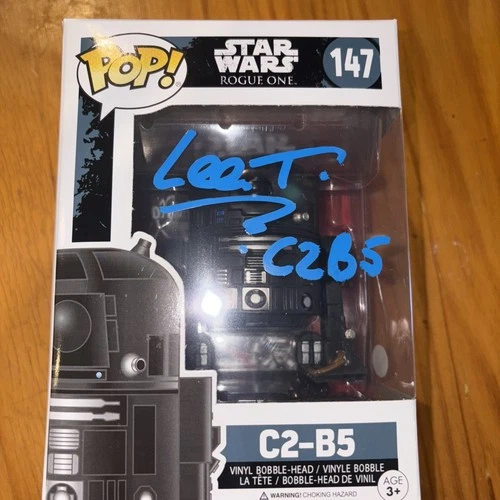 Funko Pop C2-B5 #147 Star Wars Rogue One- Autographed