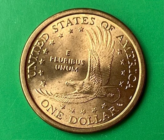 2000 P Sacagawea Dollar  Native American Series (Great Condition) - Image 2 of 3