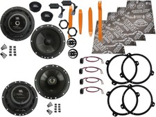 JBL Boxen f�r BMW 3er E46 Limousine T�r vorne Heckablage D�mmmatte B�gel 1200W
