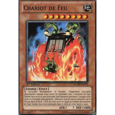 Yu-Gi-Oh TCG RYMP-FR075 C Feuerwagen Mega-Pack Gelb Ra