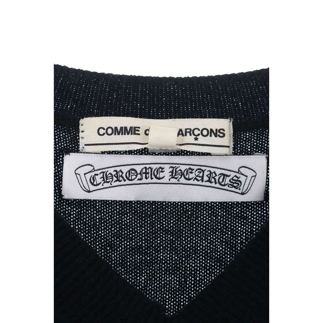 Chrome Hearts x Comme des GARCONS Back Large Cross Cashmere Knit Men's S Used 5a thumbnail 4