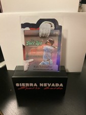 2025 Topps Holiday Baseball Kyle Schwarber The Nice List #MNL-10 