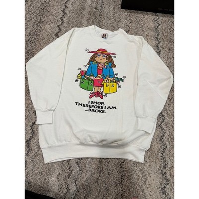 crewneck sweatshirt vintage Cathy Creative Mills graphic