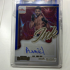 Panini 2026 Contenders PFL Ink Auto Asa�l Adjoudj Card #PF-AAD 10/25