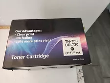 2 TN780 Toner Cartridge + 1 DR720 Drum For Brother MFC-8710DW MFC-8510DN 8515DN