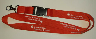 Ostsächsische Sparkasse Dresden Schlüsselband Lanyard NEU (M73)