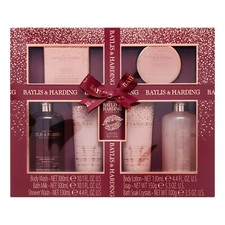 New  Baylis  Harding Cranberry Martini Bath Gift Set