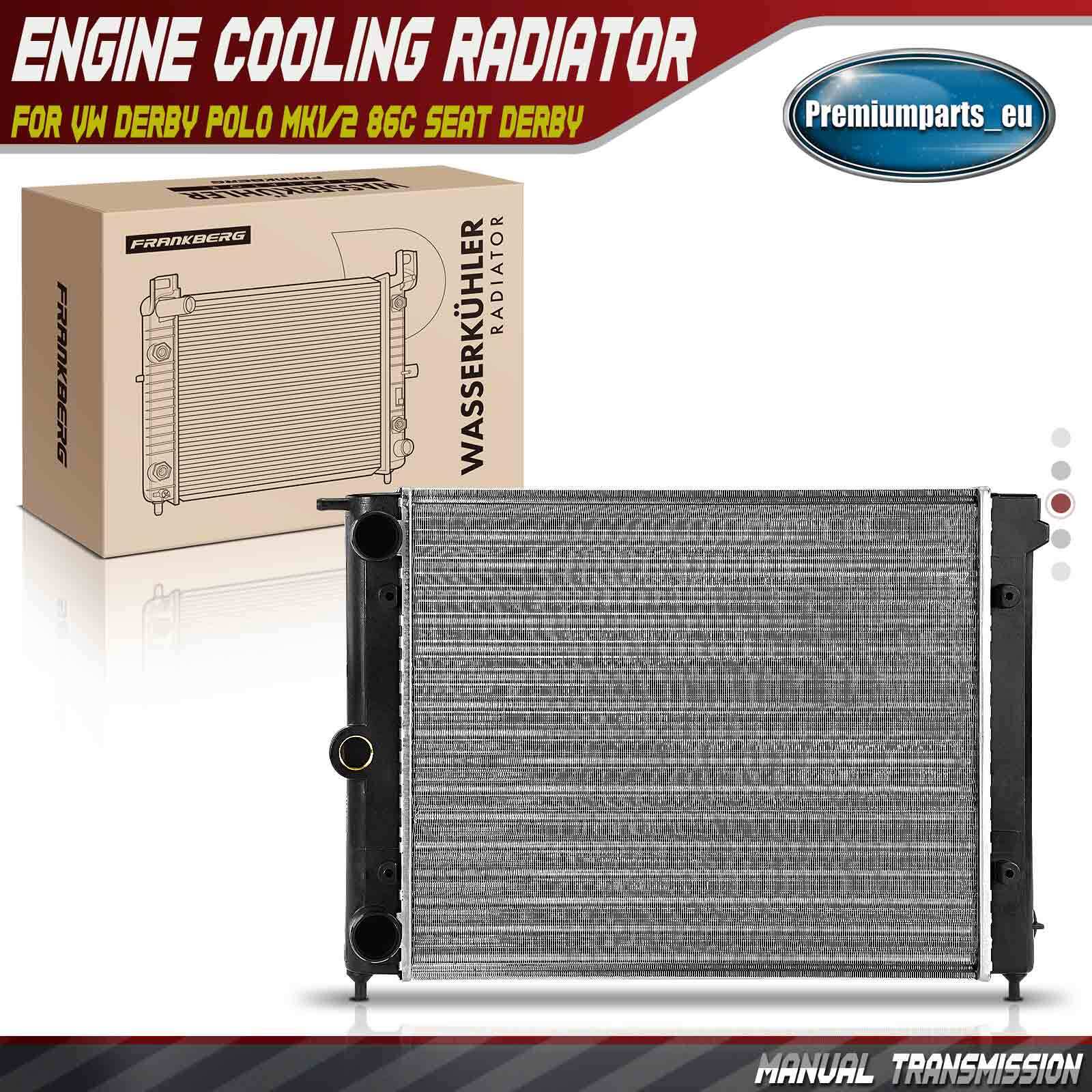 Engine Cooling Radiator for VW Derby Polo MK1/2 86C Seat Derby 81-96 ...