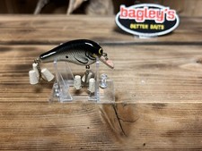 Vintage Bagley All Brass BF2 Flat Square Bill True Life Shad Bass Fishing Lure