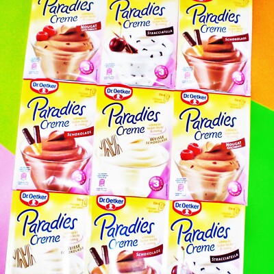 Oetker Paradies Creme Choc Mix 40 - 80 Portionen Chocolate Nougat 700g