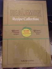 ReaLEMON RECIPE COLLECTION, 50 YEARS of GREAT TASTE, COOKBOOK (1984