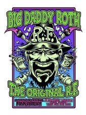 Big Daddy Roth NEW Metal Sign: "The Original Rat Fink Memorabilia Show" 12x16"