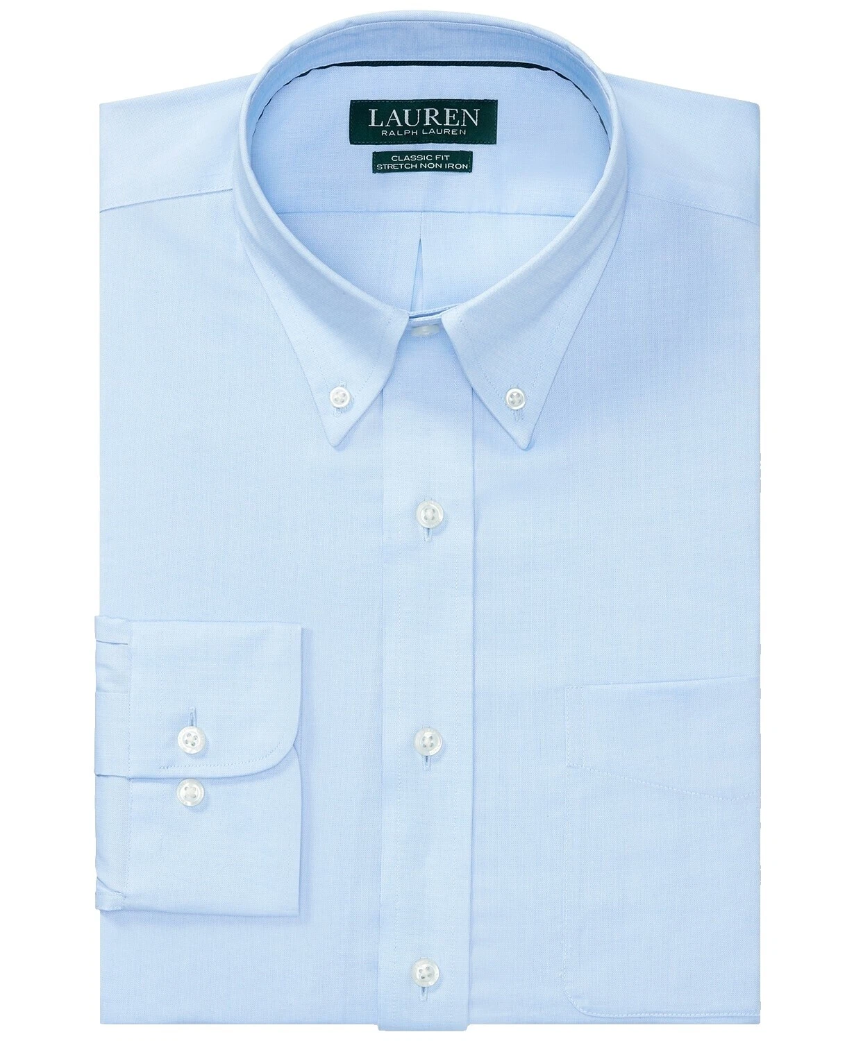 Lauren Ralph Lauren Short Sleeve Classic Fit Dress Shirts for Men