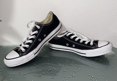black and white converse size 6