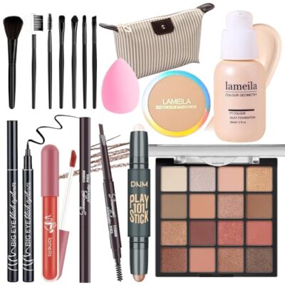 YBUETE Makeup Set Full Kit for Girls Teens Women, Makeup  Assorted Colors 