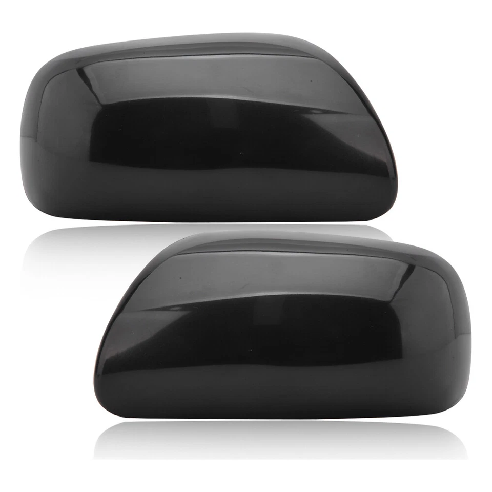 Par de tapas de espejos retrovisores laterales para Toyota Yaris 2007 2008 2009 2010 2011 Foto 2 de 4