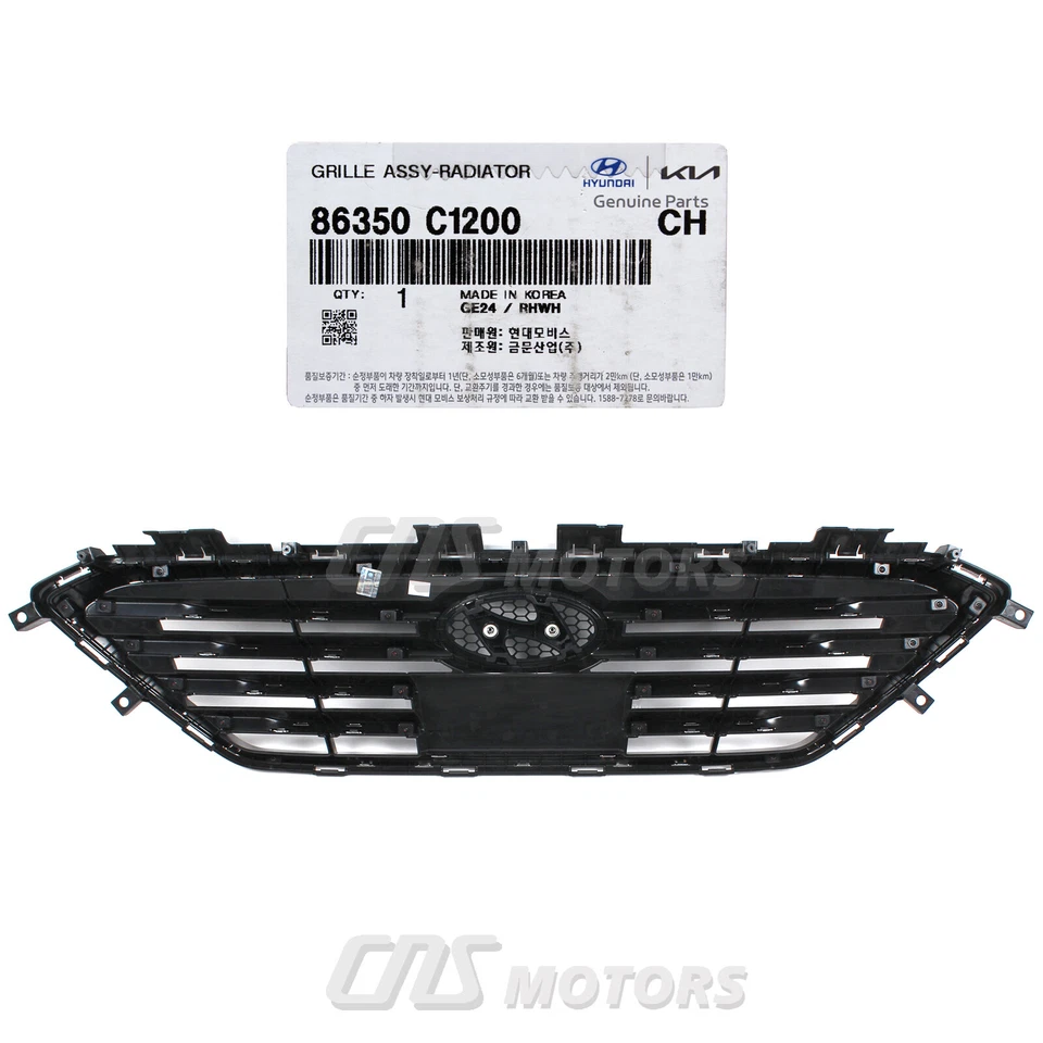 GENUINE Grille Radiator for 2015-17 Hyundai Sonata Smart Cruise 86350C1200⭐⭐⭐⭐⭐ - Image 4 of 4
