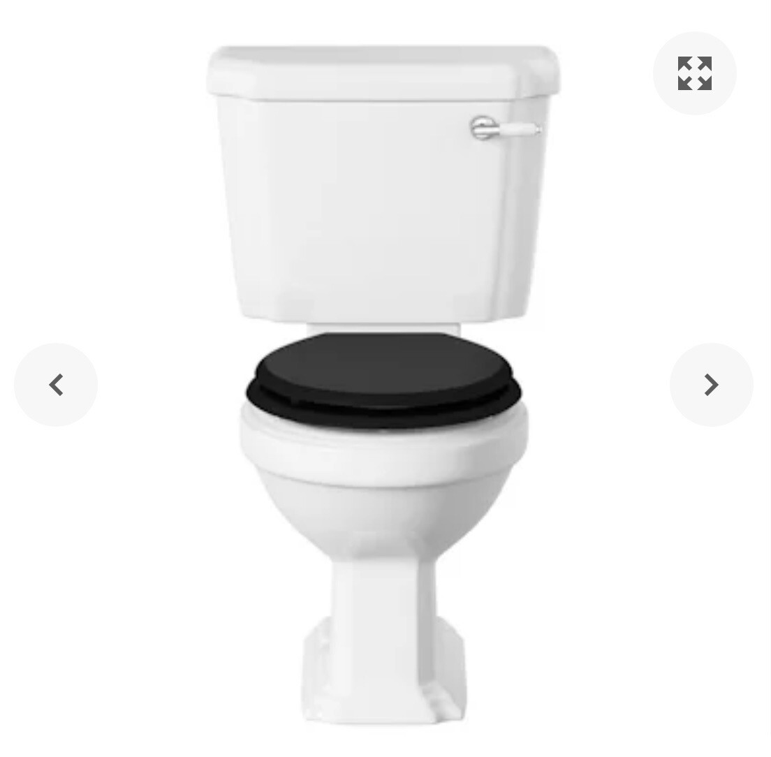*Brand New* Orchard Dulwich Close Coupled Toilet with Black Wooden