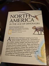 National Geographic January 1993 North America In Age Of Dinosaurs
