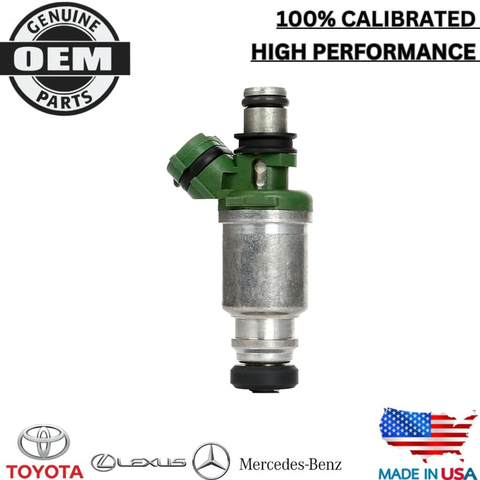 X4 全新电装燃料喷射器 1999 - 2000 年丰田 Solara 2.2L I4 加州排放 — 第 2/4 张图片