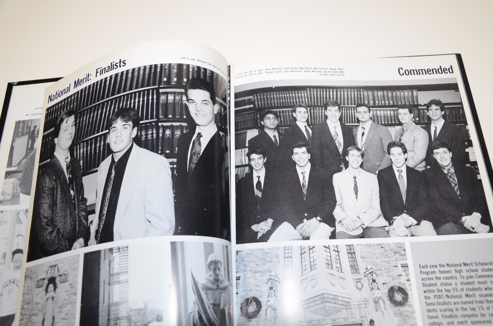 1992 Fenwick High School Yearbook Blackfriars Oak Park Illinois Mick