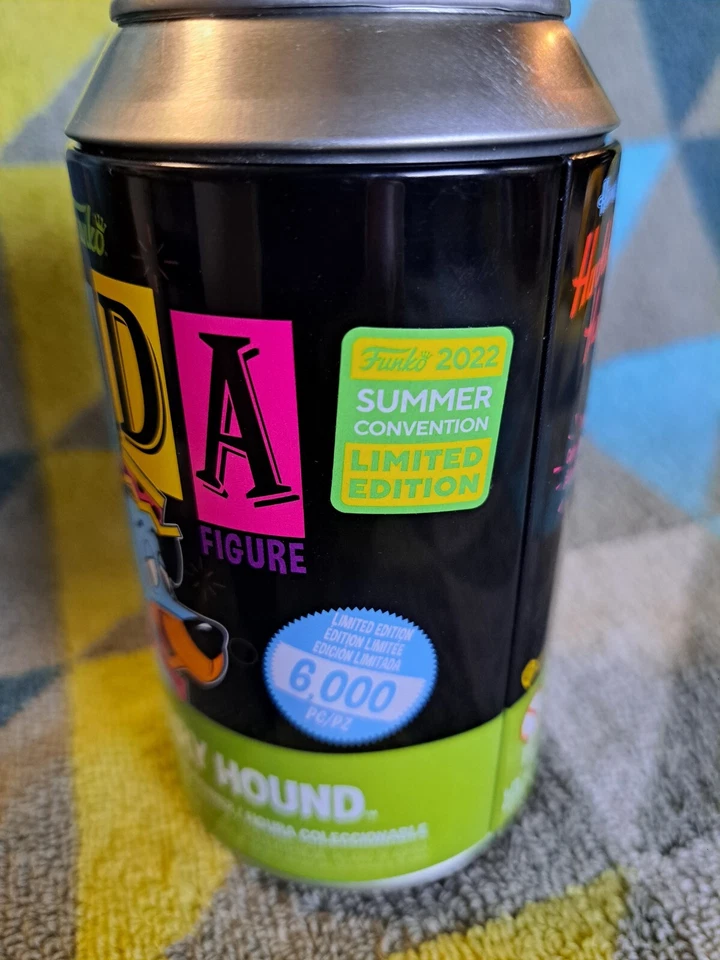Figura Huckleberry Hound Funko Soda - Edición Limitada 6000 Piezas - Convención 2022 Foto 4 de 4