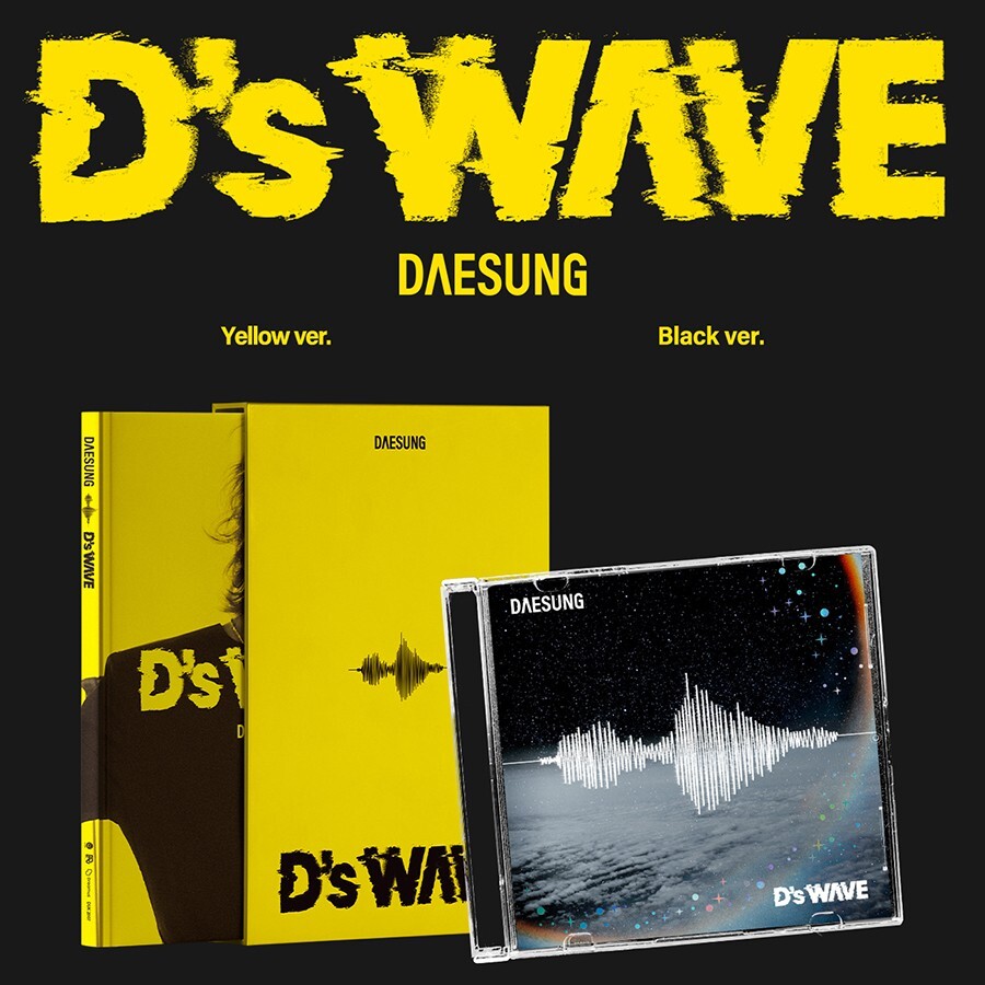 BIGBANG DAESUNG [D'S WAVE] 1st Mini Album CD+Photo Book+Card