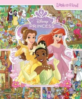 #ad Disney Princess Look and Find Hardcover GOOD $3.85