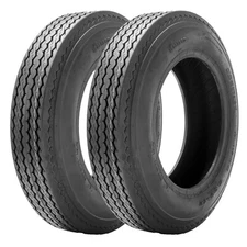 Set Of 2 5.30-12 Trailer Tires 6Ply Heavy Duty 5.30x12 5.3-12 Replacement Tyres