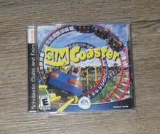 Sim Coaster PC CD-Rom Computer Game Windows 95/98 Rollar Coasters Park